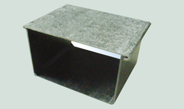 Steel net glass steel pipe box